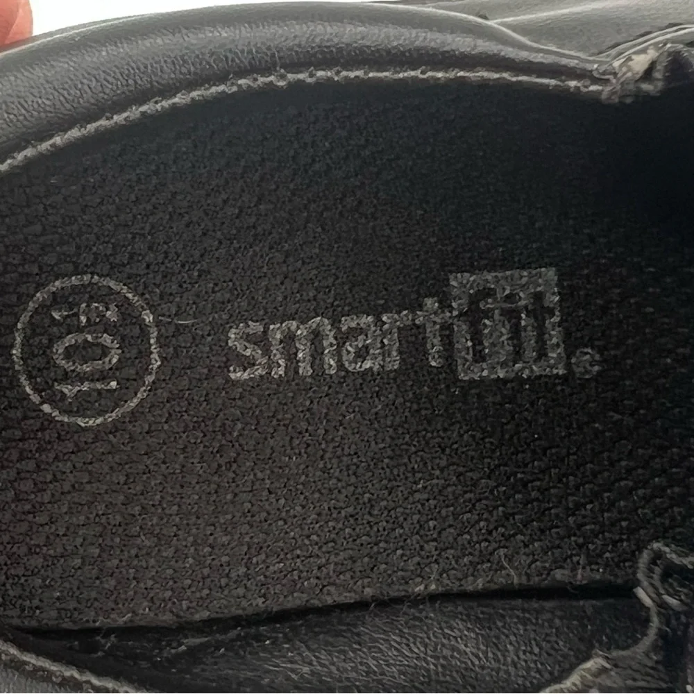 Smart Fit Black Loafers Size 10 1/2 Boy’s